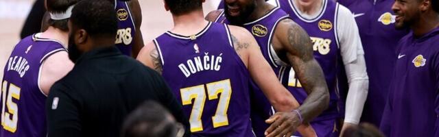 40 punkti visanud Doncic vedas Lakersi seitsmenda järjestikuse võiduni