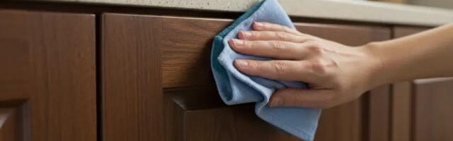 Kuidas puhastada tuhmunud puidust köögikappe, et need oleksid taas puhtad ja läikivad