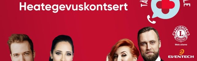VAATA TAAS | Heategevuskontsert "Tänukõne kiirabile" koos Tanja ja Mikk Saare, Elina Necayeva ja Peter Põdraga