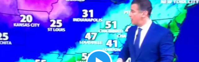 Ilmaennustajat tabas otse-eetris kõhugaasirünnak