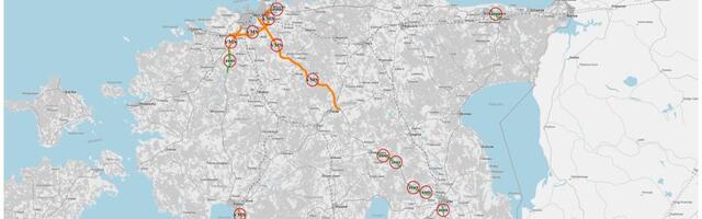 Tänasest hakkavad maanteedel kehtima talvised piirkiirused