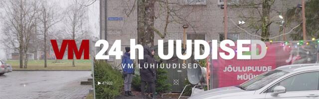 Video: Kehras kuuskede müük ja jõuluturg vihmasajus.