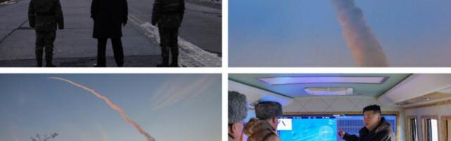 PILDID: Põhja-Korea testis edukalt uusi hüperhelikiirusega rakette