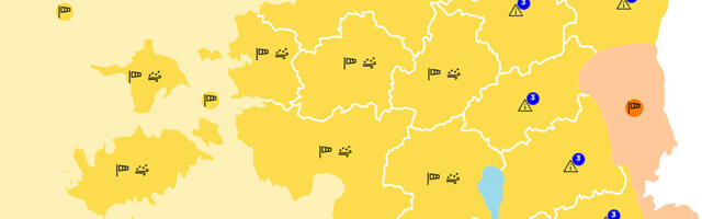 Eestile on antud tuule ja tuisu hoiatus