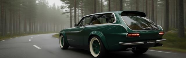 Autoforma Norrsken on klassikalise Volvo P1800ES universaali moodne versioon