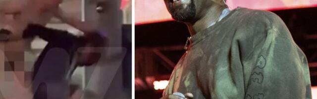 VIDEO | Porgandpaljas mees sattus Kanye Westi kontsertpaiga ees kähmlusesse 
