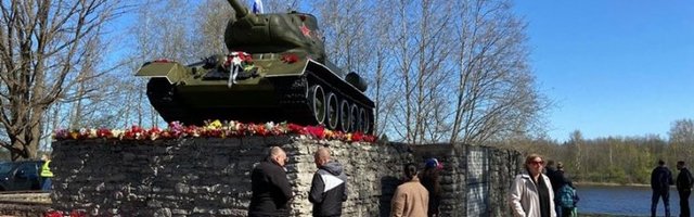 FOTOD | Narvas kulgeb 9. mai tähistamine rahulikult