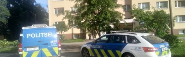 FOTOD SÜNDMUSKOHALT | Lasnamäel hukkus 9. korruse aknast välja kukkunud mees