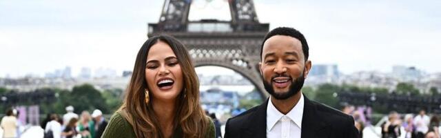 FOTOD | Kas sina julgeksid? Modell Chrissy Teigen külastas Olümpiat kootud aluspükstes