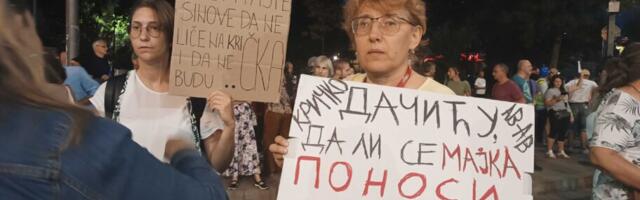 Na protestu u Nišu poručeno: „Dižemo glas protiv zločinaca u uniformi, tražimo pravdu i odgovornost“