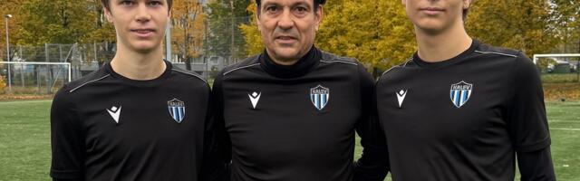 Jari Litmanen täitis viimase unistuse jalgpallurina, esindades koos poegadega Kalevit