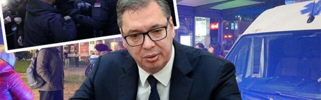 "OVO SU OČAJNIČKI TRZAJI NEMOĆNIH!" Predsednik Vučić o nemirima ispred Rektorata: Šta će špricevi i pirotehnika u obrazovnoj instituciji? Građani, budite mirni!