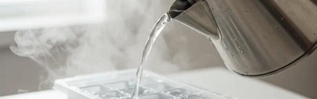 Vala keev vesi jääkuubikuvormi – miks paljud seda teevad.