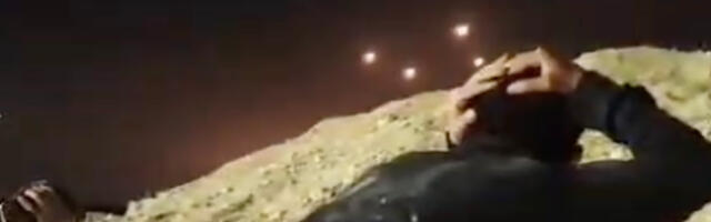 VIDEO: Iisraeli sõdurid hoiavad peast kinni, kui Iraan ründab