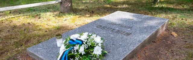 JOO­SEP OSE­LEI­NI haual on Va­ba­dus­sõ­jas lan­ge­nu tä­his