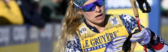 USA suusatäht Diggins komistas diivani otsa ja murdis varbaluu