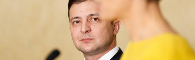 ЗЕЛЕНСКИЙ В ТАЛЛИННЕ | Семь лет назад Кальюлайд подарила президенту Украины велосипед. Это был намек