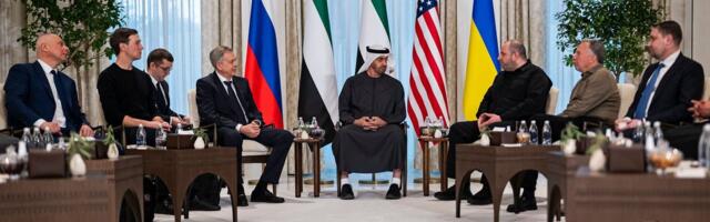 Ukraina, USA ja Venemaa alustasid Abu Dhabis kolmepoolseid kõnelusi
