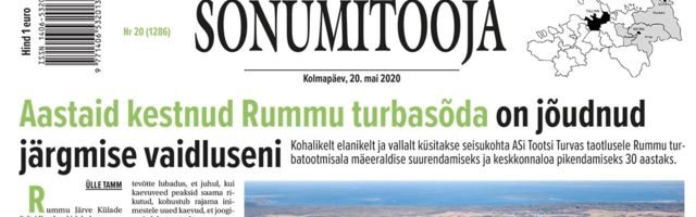 Sõnumitoojas 20. mail