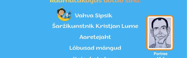 Sipsik kutsub perepäevale Valga Keskraamatukokku!