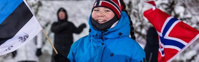 VIDEO JA FOTOD | Hüppevõistlus tühistati. Otepää publik ei lasknud meeleolul langeda, ka Ilvese tulemus oli rõõmustav