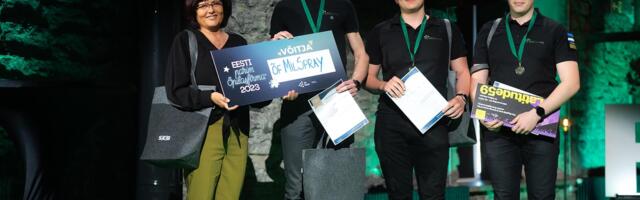 Eesti parim õpilasfirma on ÕF MilSpray Võru Gümnaasiumist