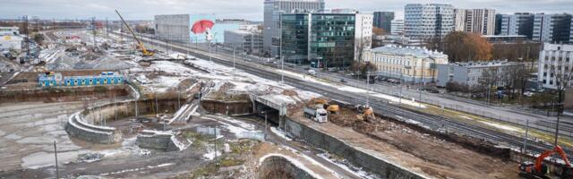 GALERII ⟩ Algas Rail Baltica Ülemiste reisiterminali ehitus