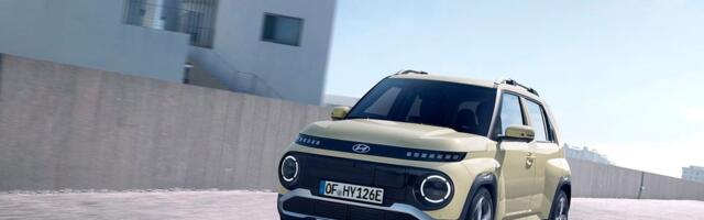 Hyundailt uus väike piksliteemaline elektriauto INSTER