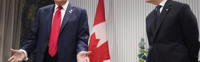 Maailma juhtivate tööstusriikide liidrid tiirlevad G7 tippkohtumisel ümber Donald Trumpi