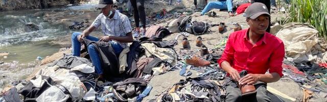 Eestlased püüavad Keenias tekstiilijäätmete teket vähendada