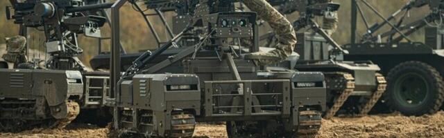 Ukraina pidas eduka lahingu ainult roboteid kasutades