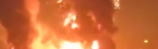 VIDEO: Iisrael ründas Teherani lennujaama, puhkes tulekahju