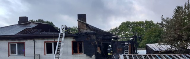Eakas mees hukkus öises majapõlengus