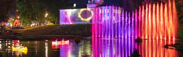 Tõrva Tule-Päevad tipnesid valgusfestivaliga Tõrva Tule-Päevad tipnesid valgusfestivaliga