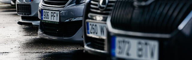 Uute sõiduautode müük langes aastaga kaks korda