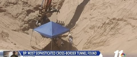 FOTOD ja VIDEO | USA ja Mehhiko piiri alt avastati selle „ajaloo kõige täiuslikum salatunnel”