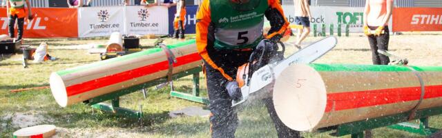 Metsapäeval tõmmati Jõhvis saed käima