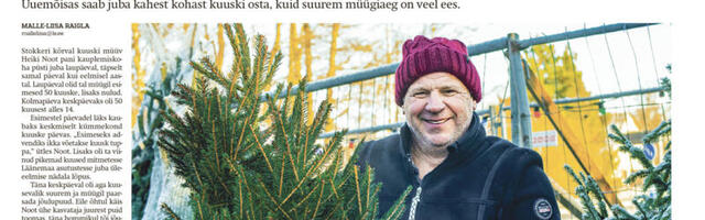 Lääne Elu paberleht neljapäeval, 5. detsembril