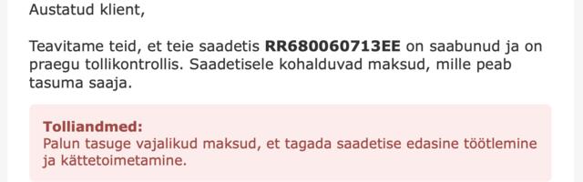 Nagu päris: Omniva hoiatab laialt leviva õngitsuskirja eest
