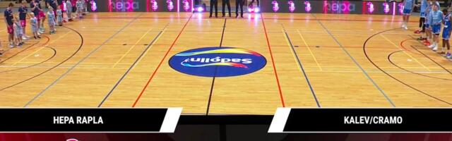 TÄISPIKKUSES | Vaata uuesti Hepa Rapla - Kalev/Cramo kohtumist!