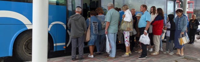 Maakonnaliinidel kandis esmaspäeval enamik sõitjaid maski