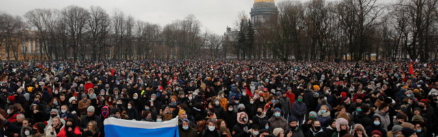 Peterburi protestiaktsioonidel osalenu: ma pole kümme aastat meeleavaldustel nii palju inimesi näinud kui täna