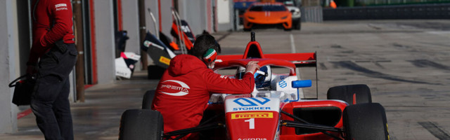 Paul Aron sõitis viimasel testipäeval välja kolmanda aja