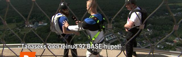 Mis tunne on alla hüpata Tallinna teletorni äärelt?