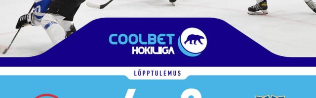 Coolbet Hokiliigas olid võidukad Tartu Välk 494 ja Narva PSK