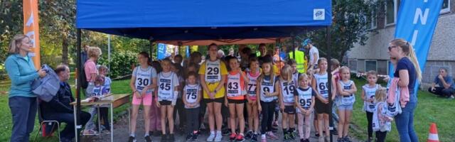 Alu minijooksu läbis 94 poissi ja tüdrukut