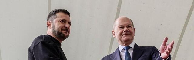 Zelenskõi väisas esimest korda sõja algusest Saksamaad