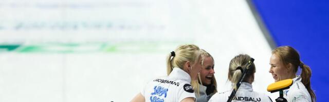 Tippseltkonda kerkinud Eesti kurlingunaiskond sai EM-turniiril teise koha