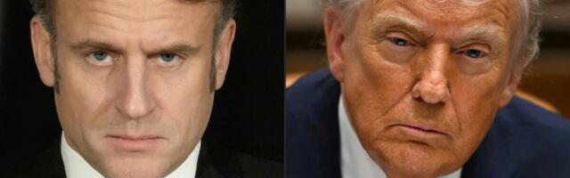 Trump ähvardab Macroni šampanjatollidega, et sundida Prantsusmaad rahualgatusega liituma