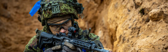 Kuperjanovi jalaväepataljoni ajateenijad harjutasid koostööd õppusel Good Company